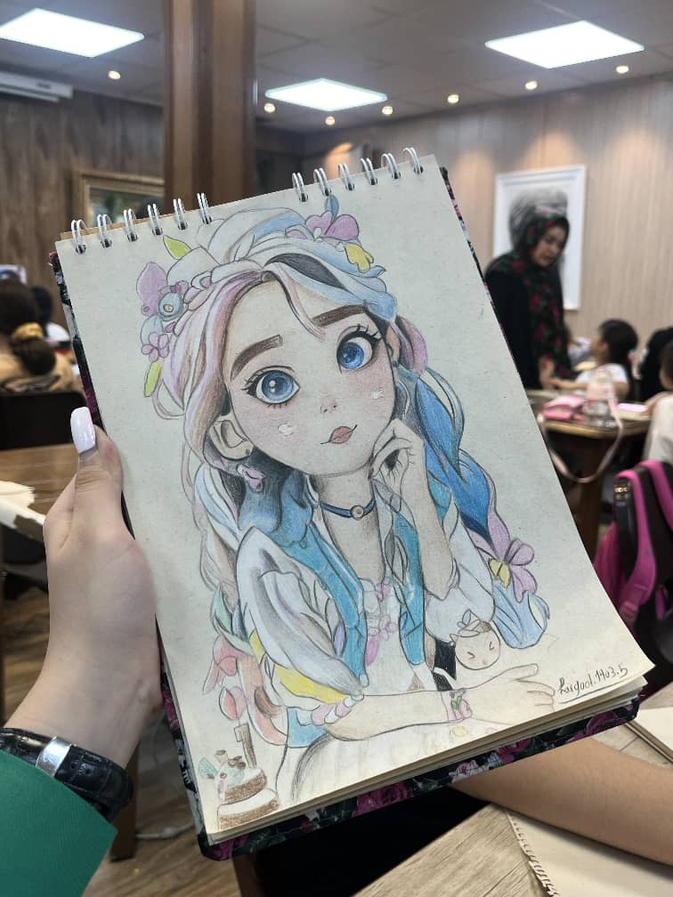 آموزش نقاشی سیاه قلم کودکان